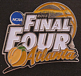 2013 NCAA Final Four Press Pin (Atlanta) MAIN