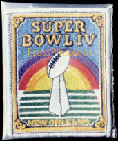 1970 Super Bowl IV Patch MAIN