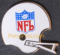 1973 Super Bowl VII Press Pin MAIN