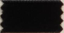 Nylvalour Velvet Ribbon - Schwarz / Black LARGE