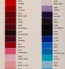 Nylvalour Velvet  Ribbon   -  Sample card THUMBNAIL