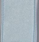 Wired Double Face Satin Ribbon - Light Blue THUMBNAIL