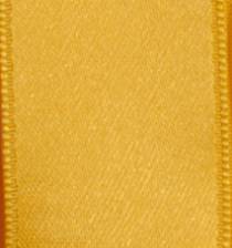 Wired Double Face Satin Ribbon - Bright Yellow LARGE
