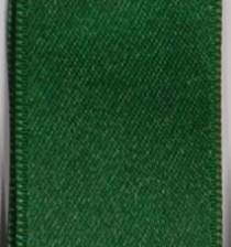 Wired Double Face Satin Ribbon - Emerald LARGE