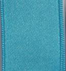 Wired Double Face Satin Ribbon - Turquoise THUMBNAIL
