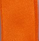 Wired Double Face Satin Ribbon - Orange THUMBNAIL