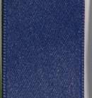 Wired Double Face Satin Ribbon - Navy THUMBNAIL