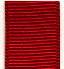 Grosgrain Ribbon (Solid) - Poppy Red LARGE