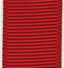 Grosgrain Ribbon (Solid) - Red LARGE