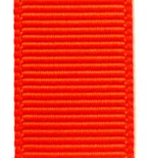 Grosgrain Ribbon (Solid) - Torrid Orange LARGE