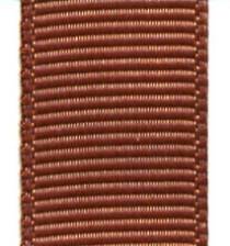 Grosgrain Ribbon (Solid) - Pecan Brown LARGE