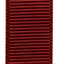 Grosgrain Ribbon (Solid) - Rust LARGE