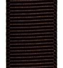 Grosgrain Ribbon (Solid) - Licorice THUMBNAIL