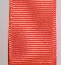 Double Face Satin Ribbon - Neon Orange LARGE