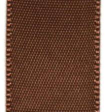 Double Face Satin Ribbon - Pecan Brown LARGE