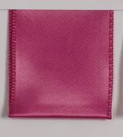 Wired Single Face Satin Ribbon - Magenta THUMBNAIL