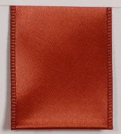 Wired Single Face Satin Ribbon - Cinnamon THUMBNAIL