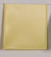 Wired Single Face Satin Ribbon - Light Yellow THUMBNAIL