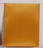Wired Single Face Satin Ribbon - Harvest Gold THUMBNAIL