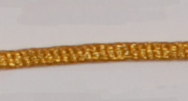 Satin Cord - Gold LARGE