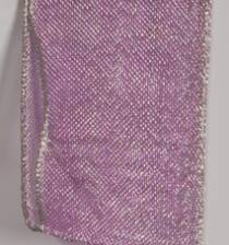 Wired Ribbon | Luxor Wired Metallic Ribbon - Lilac LARGE