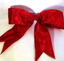 Lyon French Wired Ribbon - Bordeaux LARGE