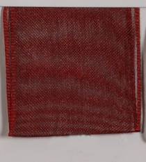 Wired Sheer Ribbon | Four Seasons - Wine LARGE