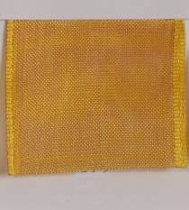 Wired Sheer Ribbon | Four Seasons - Iridescent Yellow LARGE