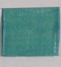 Wired Sheer Ribbon | Four Seasons - Aqua LARGE