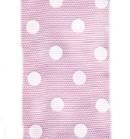 Polka Dot Ribbon - Baby Pink / White THUMBNAIL