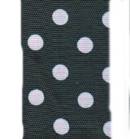 Polka Dot Ribbon - Black / Pink THUMBNAIL