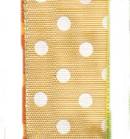 Polka Dot Ribbon - Yellow / White THUMBNAIL