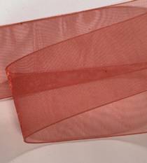 Organdy  Ribbon - Cinnamon LARGE