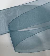 Organdy Ribbon - Teal LARGE