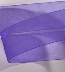 Organdy Ribbon - Purple LARGE