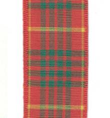 Edinburgh Plaid Ribbon - Cameron LARGE