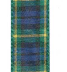 Edinburgh Plaid Ribbon - Gordon LARGE