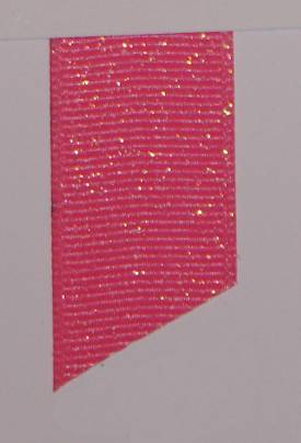 Dazzle (Glittered Grosgrain) - Hot Pink LARGE