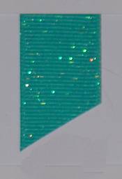 Dazzle (Glittered Grosgrain) - Tropic Blue THUMBNAIL