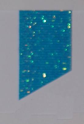 Dazzle (Glittered Grosgrain) - Turquoise LARGE