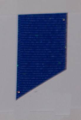 Dazzle (Glittered Grosgrain) - Electric Blue LARGE