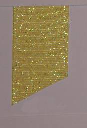 Dazzle (Glittered Grosgrain) - Baby Maize THUMBNAIL