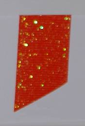 Dazzle (Glittered Grosgrain) - Torrid Orange THUMBNAIL