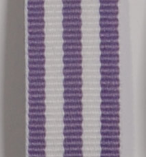 Grosgrain Striped Ribbon - Lavender LARGE