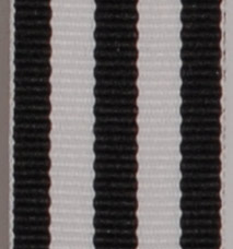 Grosgrain Striped Ribbon - Black LARGE