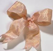 Lyon French Wired Ribbon - Apricot THUMBNAIL
