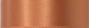 Swiss Double Face Satin Ribbon - Dark Apricot THUMBNAIL