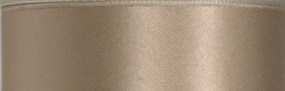 Swiss Double Face Satin Ribbon - Beige LARGE
