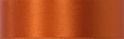 Swiss Double Face Satin Ribbon - Pumpkin THUMBNAIL