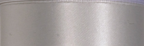 Swiss Double Face Satin Ribbon - Bridal White LARGE